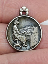 Vintage Sterling Silver CTO Telephone Switchboard Round Charm