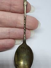 Vintage Mexico Sterling Silver Arrowhead Twisted Handle Collectible Teaspoon
