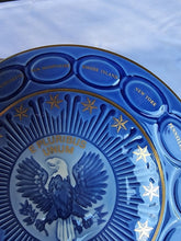 Vtg B & G Royal Copenhagen Porcelain Denmark Blue Eagle The Bicentennial Plate