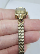 Vintage Hamilton 14k Gold Filled Ladies Wristwatch 17 Jewels