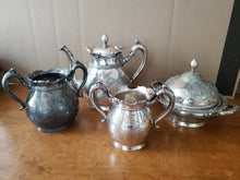 Antique Vintage Rogers.Smith And Co 200L Silver Plate Tea Set