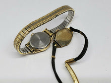 Pair Of Vintage Bulova 10k RGP Ladies Wristwatches