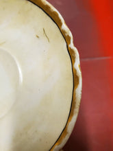 Antique 3pc Haviland Limoges France White Porcelain Tea Saucers Gold Trim