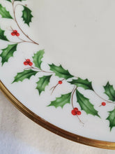 Lenox Ivory Holiday Mistletoe Dinner Plate