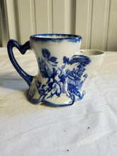 Antique 1800's Flow Blue Staffordshire England Ironstone Teapot/Pitcher/Brewer