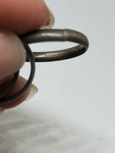 Vintage Sterling Silver Interlocking Textured Rolling Band Ring Size 5