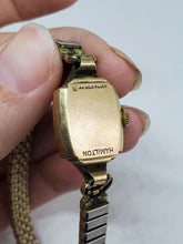 Vintage Hamilton 14k Gold Filled Ladies Wristwatch 17 Jewels