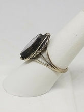 Vintage Navajo Old Pawn Sterling Silver Mother of Pearl Ring Size 7.25