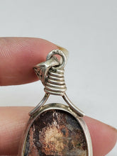 Sterling Silver Brown Jasper Handmade Oval Gemstone Pendant