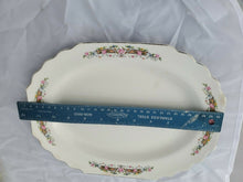Vintage Lido W. S. George Flowers White Platter Cream And Sugar 3pc Dish Set