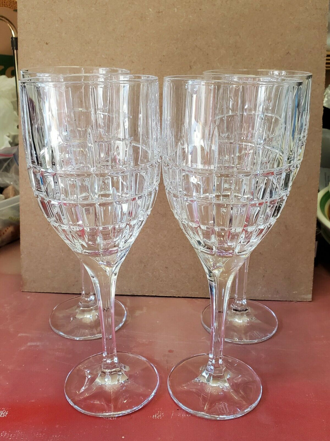 Vintage Ralph Lauren Crystal Wine Glasses Set Of 4 – Fire And