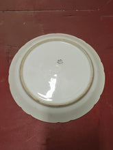 Antique Jean Pouyat Limoges France White Porcelain Salad Plate "ER" Initials