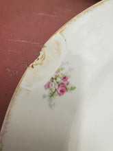 Antique Jean Pouyat Limoges France Pink & White Roses Tureen & Platter Lot