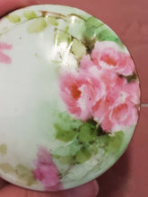 Antique Rosenthale Bavaria Hand Painted Rose Porcelain Trinket Box