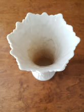 Vintage Lenox White China Woodland Vase With Original Box
