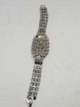 Vintage Kramer of New York  Clear Rhinestone Bracelet