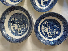 Vintage Lot Blue Willow Dish Set Johnson Bros Willow Ware Societe Ceramique