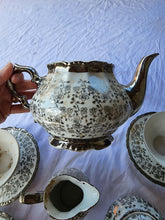 Antique 100 Jahre Bareuther Waldsassen Silver Plated Flower Design Tea Set