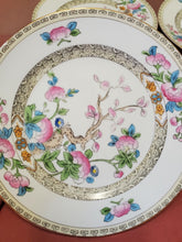 Vintage 6pc Noritake Inwood Hand Painted Flowers Salad Plates