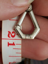 Vintage Sterling Silver Jacques Kreisler Letter Chain Name Necklace