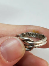 Vintage Sterling Silver Taxco Mexico TS-22 J Sotelo Love Knot Ring Size 5.5
