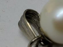 14k White Gold 7mm Saltwater Ayoka Pearl Pendant