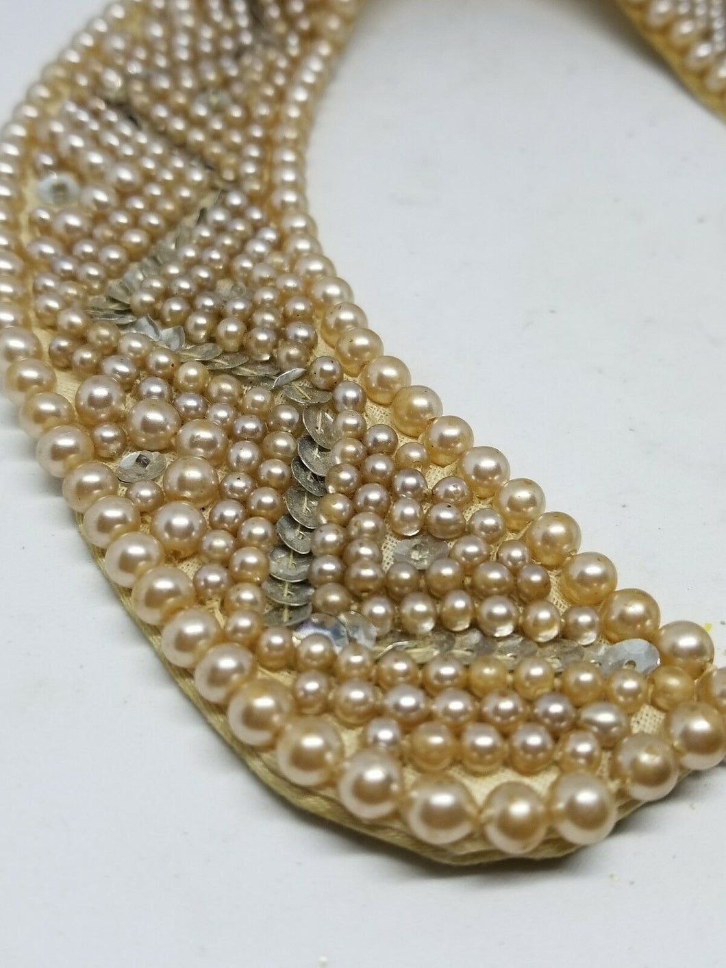 Satin Pearls, Vintage Faux Pearls