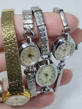 Vintage Lot Of 4 Ladies Watches Timex & Lorus