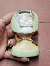 Vintage 1963 Inarco Japan E-1277 Cleve, OH Miniature Lady Head Vase 3.25"