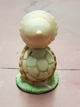 Vintage Homco Porcelain Hand Painted Turtle Ladybug Figurine
