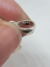 Handmade Sterling Silver Falcon's Eye/Tiger's Eye Elongated Oval Pendant