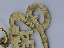 14k Yellow Gold "Someone Special" Diamond Cut Charm/Pendant