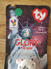 Vintage Ty Beanie Babies McDonald's Glory Bear With 93' 97' Tag Error Oakbrook