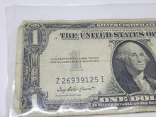 Vintage 1935 F Blue Seal Silver Certificate $1 Dollar Bill Circluated Z26939125I
