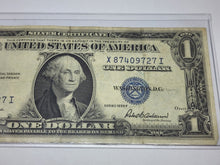 Vintage 1935 F Blue Seal Silver Certificate $1 Dollar Bill Circluated X87409727I
