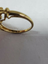 JCM 10k Yellow Gold Oval Cut Purple Topaz Ring Size 7