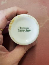 Vintage Scammell's Trenton China Blue Flower Trim Restaurant Creamer