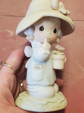 Vintage 1987 Precious Moments "HAPPY BIRTHDAY POPPY" Porcelain Figurine