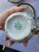 Antique 100 Jahre Bareuther Waldsassen Silver Plated Flower Design Tea Set