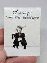 Vintage Danecraft Tarnish Free Sterling Silver Boy & Girl Kissing Bracelet Charm