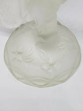 Vintage Fenton Frosted Butterfly Figurine Signed 4 1/2"
