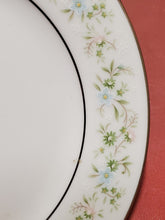 Vtg Noritake Japan #2031 Savannah Green Pink Blue Flower Pattern Dessert Plate