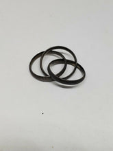 Vintage Sterling Silver Interlocking Textured Rolling Band Ring Size 5