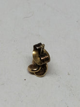 14k Yellow Gold Love Knot Single Stud Earring