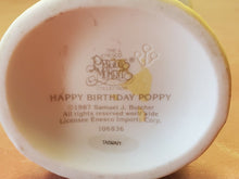 Vintage 1987 Precious Moments "HAPPY BIRTHDAY POPPY" Porcelain Figurine