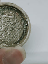 Antique Italian 900 Coin Art Silver Handmade Basket Figurine Trinket Ring Holder