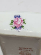 Vintage Elfinware Germany Porcelain Blue Flower Trinket Box