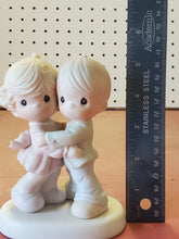 Vintage 1990 Enesco Precious Moments Hug One Another Porcelain Figurine