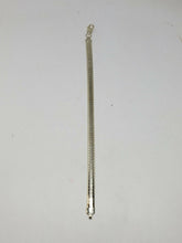Sterling Silver Italy Omega Chain Bracelet 7" 5.8mm