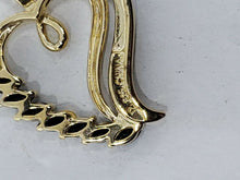 Gold Plated Sterling Silver Ross-Simons Sapphire Heart Pendant